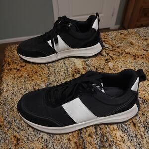 FitFlop Black Sneakers Style IK8-001 Size US 8